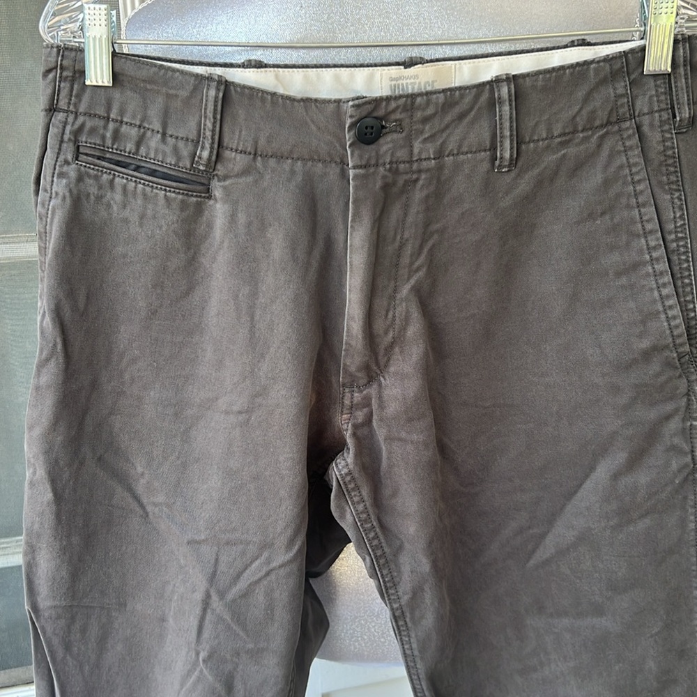GAP Men's Charcoal Chinos 32x30